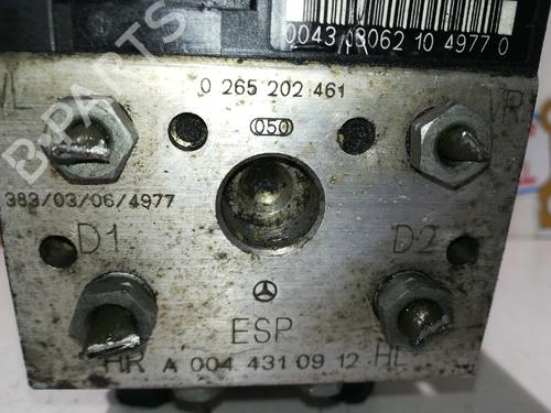 ABS pump MERCEDES-BENZ A-CLASS (W168) A 170 CDI (168.009, 168.109) | BP20797219M43 
