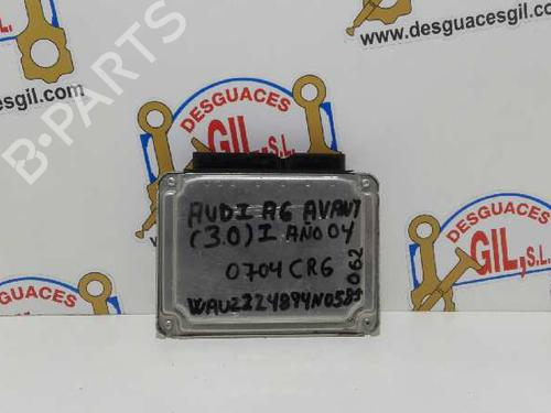 Engine control unit (ECU) AUDI A6 C5 Avant (4B5) 3.0 quattro | BP20789040M57 