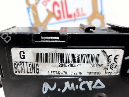 Electronic module NISSAN MICRA III (K12) 1.2 16V | BP20737019M83 