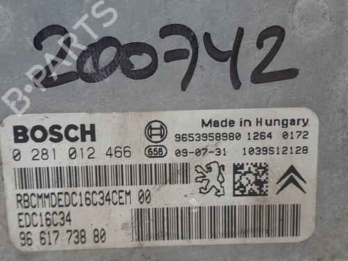 Engine control unit (ECU) CITROËN XSARA PICASSO (N68) 1.6 HDi | BP31043805M57