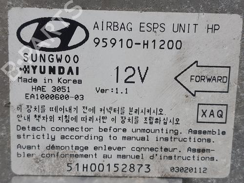 ECU airbags HYUNDAI TERRACAN (HP)  | BP24816756M53 