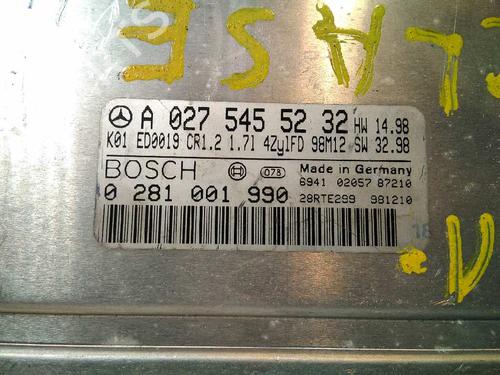 Engine control unit (ECU) MERCEDES-BENZ A-CLASS (W168) A 170 CDI (168.008) | BP20791186M57 