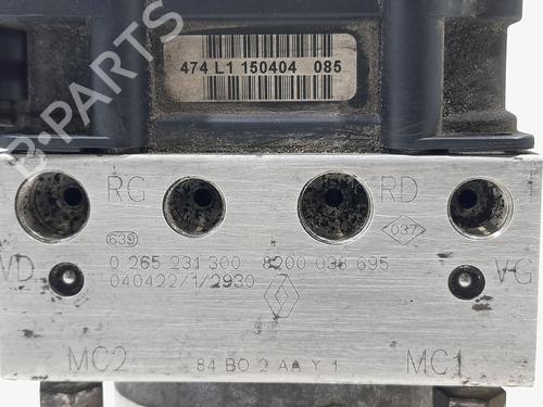 ABS pump RENAULT MEGANE I Coach (DA0/1_) 1.9 dTi (DA0N) | BP24319166M43 