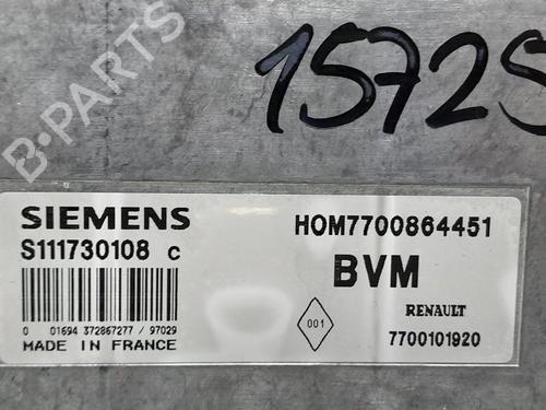Engine control unit (ECU) RENAULT MEGANE I (BA0/1_) 1.4 e (BA0E, BA0V) | BP20764474M57 