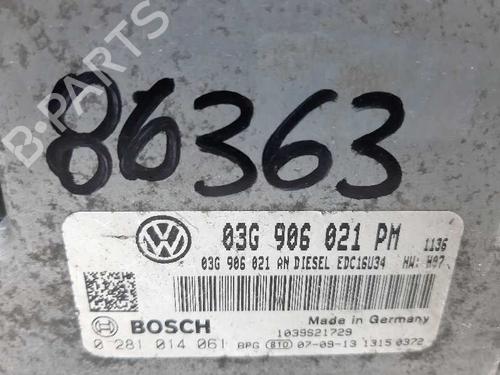 Engine control unit (ECU) VW GOLF V (1K1)  | BP20731545M57 