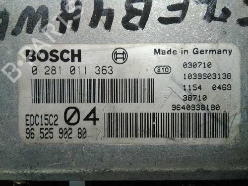 Engine control unit (ECU) CITROËN C8 (EA_, EB_) 2.2 HDi | BP20795398M57 