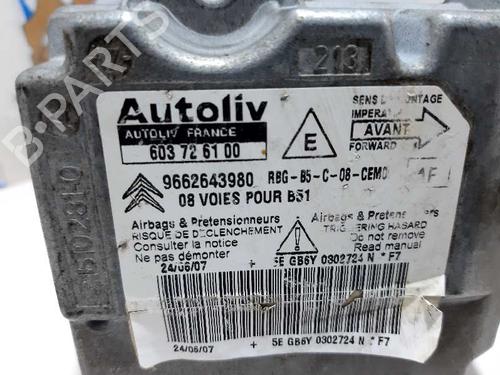 ECU airbags CITROËN C4 I (LC_)  | BP20732178M53 