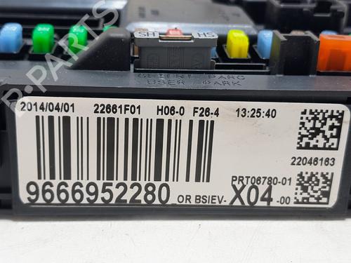 Fuse box CITROËN C3 II (SC_)  | BP20769104E1 