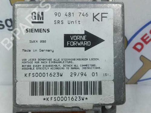ECU airbags OPEL TIGRA (S93) 1.4 16V (F07) | BP20806221M53 