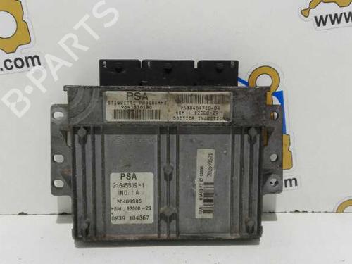 Used Engine control unit (ECU) CITROËN XSARA Coupe (N0) 1.4 i (75 hp) 20776567