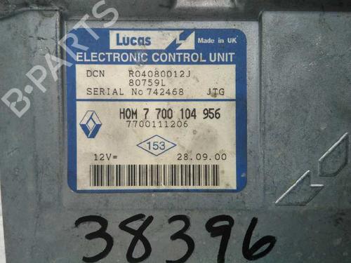 Engine control unit (ECU) RENAULT KANGOO (KC0/1_) D 65 1.9 (KC0E, KC02, KC0J, KC0N) | BP20797587M57 