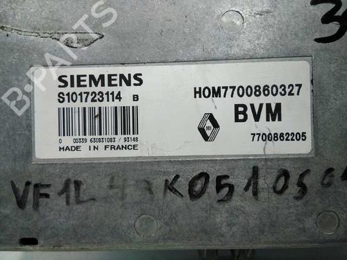 Engine control unit (ECU) RENAULT 21 Saloon (L48_) 2.0 (L483) | BP20797892M57 