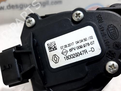 Pedal RENAULT CLIO IV (BH_)  | BP20756084I4 