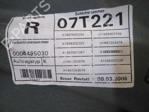 Front right window mechanism MERCEDES-BENZ B-CLASS Sports Tourer (W245) B 180 CDI (245.207) | BP20728814C23 