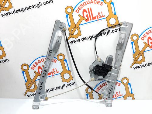 Used Front right window mechanism RENAULT CLIO III (BR0/1, CR0/1) 1.5 dCi (C/BR0G, C/BR1G) (68 hp) 20813061