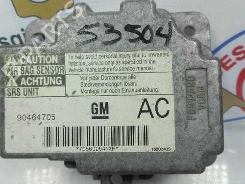 ECU airbags OPEL VECTRA B (J96) 1.7 TD (F19) | BP20805966M53 