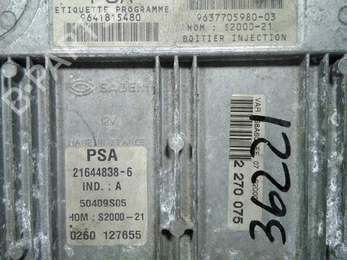Engine control unit (ECU) CITROËN SAXO (S0, S1) 1.4 VTS | BP20796248M57 