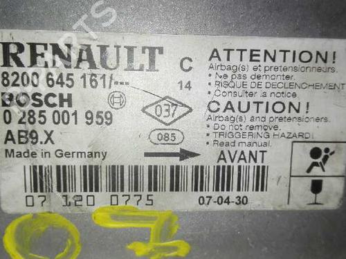 Airbag styreenhed RENAULT CLIO II (BB_, CB_)  | BP20794722M53 
