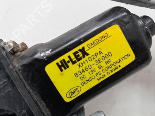 Rear right window mechanism KIA SORENTO I (JC) 2.5 CRDi 4WD | BP30638238C25