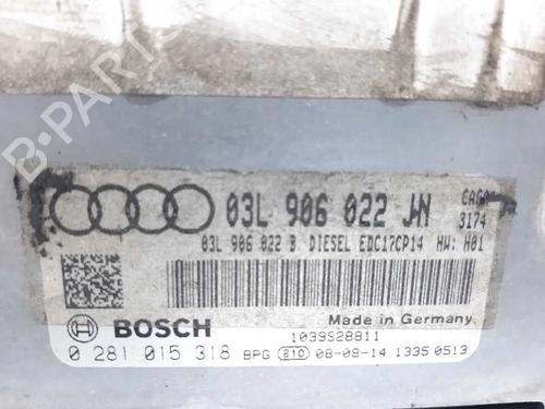 Engine control unit (ECU) AUDI A4 B8 (8K2)  | BP20728374M57 