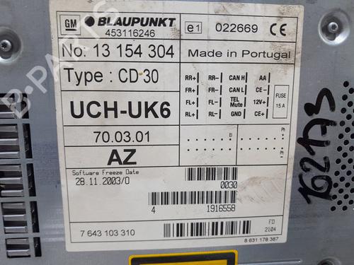 Radio OPEL ASTRA H (A04)  | BP20768076E6 