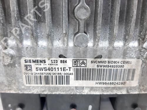 Engine control unit (ECU) CITROËN C2 (JM_) 1.4 HDi | BP20754356M57 