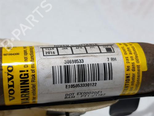 Right curtain airbag VOLVO XC90 I (275) D5 AWD | BP20771248C12 