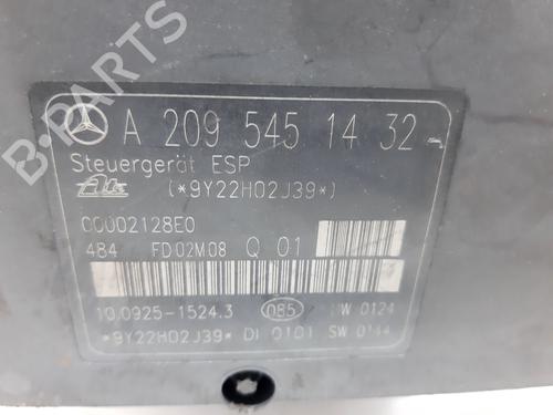 ABS pump MERCEDES-BENZ C-CLASS Coupe (CL203) C 180 Kompressor (203.746) | BP20739487M43 