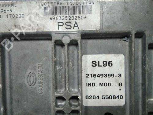 Engine control unit (ECU) CITROËN XSARA Coupe (N0) 1.4 i | BP20796291M57 