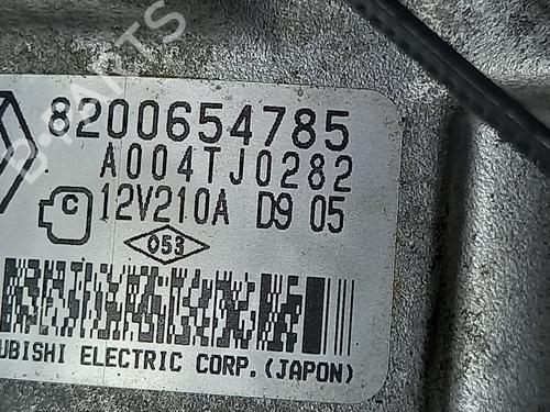 Alternator RENAULT LAGUNA III Grandtour (KT0/1)  | BP21828183M7 