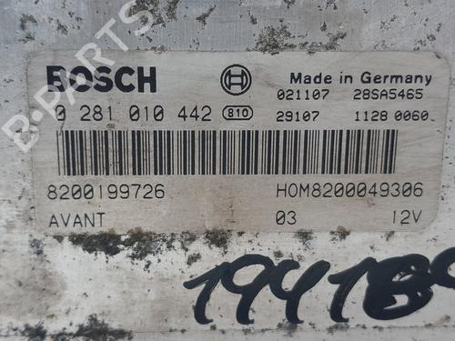 Engine control unit (ECU) RENAULT SCÉNIC I MPV (JA0/1_, FA0_) 1.9 dTi (JA1U) | BP30636716M57