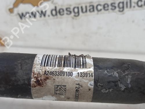 Right front driveshaft MERCEDES-BENZ B-CLASS Sports Tourer (W246, W242) B 180 CDI / d (246.212) | BP20768588M39 