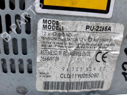 Radio CITROËN XSARA PICASSO (N68) 2.0 HDi | BP20746187E6 