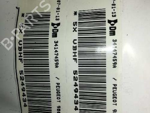 Right curtain airbag PEUGEOT 3008 I MPV (0U_) 1.6 HDi | BP20802481C12