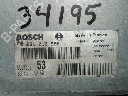 Engine control unit (ECU) CITROËN XSARA PICASSO (N68) 2.0 HDi | BP20795381M57 