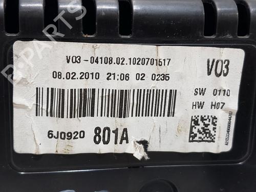 Instrument cluster SEAT IBIZA IV (6J5, 6P1)  | BP20771996C47 