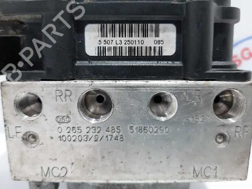 ABS pump FIAT PUNTO EVO (199_) 1.3 D Multijet (199AXC1A, 199BXC1A, 199AXT1A, 199BXT1A) | BP20787180M43 