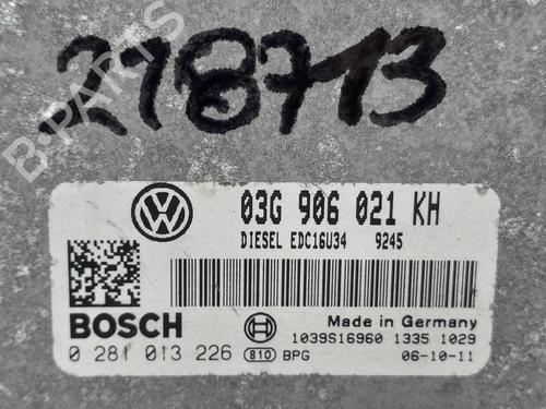 Engine control unit (ECU) VW GOLF V (1K1) | BP39189996M57 - Image 2