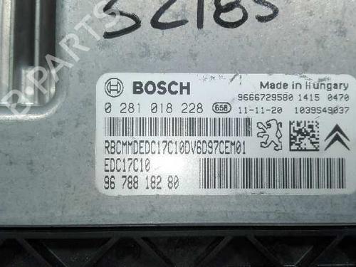 Engine control unit (ECU) CITROËN BERLINGO MULTISPACE (B9) 1.6 HDi 90 | BP20783742M57 
