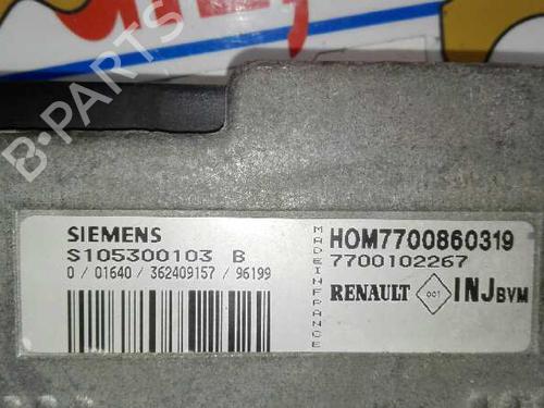 Engine control unit (ECU) RENAULT MEGANE I (BA0/1_) 1.6 e (BA0F, BA0S) | BP20789267M57 