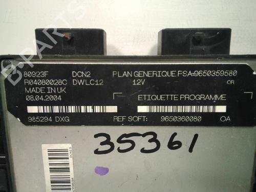 Engine control unit (ECU) CITROËN ZX (N2) 1.9 D | BP20795940M57