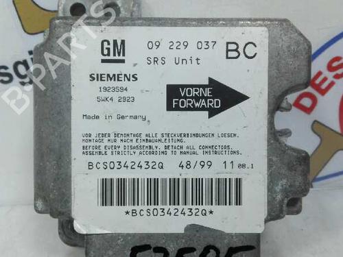 ECU airbags OPEL ASTRA G Hatchback (T98) 1.6 16V (F08, F48) | BP20806139M53 