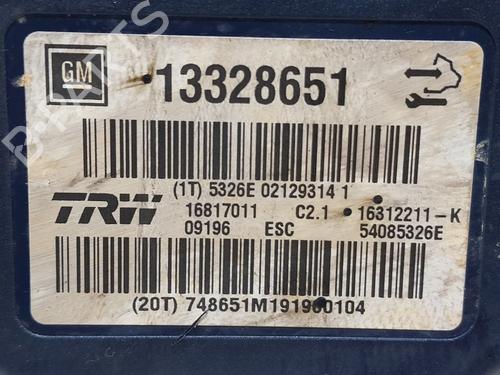 ABS pump OPEL INSIGNIA A Sports Tourer (G09) 2.0 CDTI (35) | BP20768646M43 