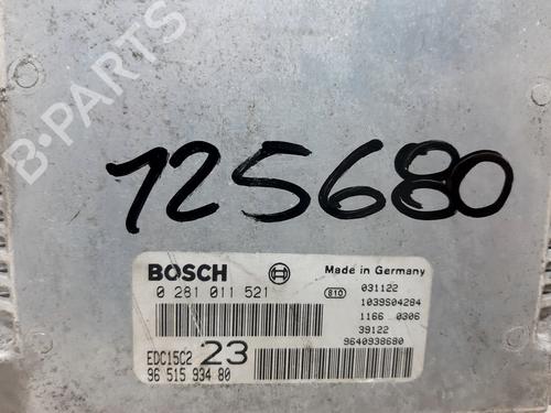 Engine control unit (ECU) CITROËN XSARA PICASSO (N68) 2.0 HDi | BP20745987M57 
