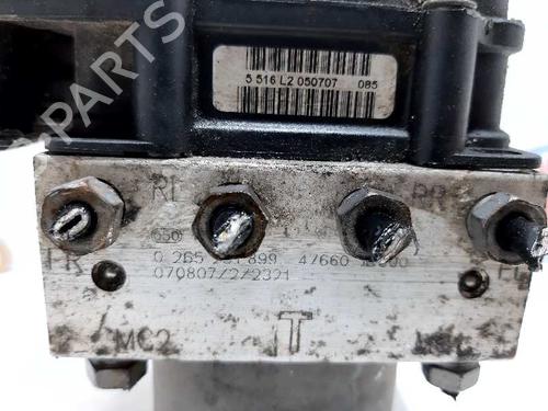 ABS pump NISSAN QASHQAI / QASHQAI +2 I (J10, NJ10, JJ10E) 1.5 dCi | BP20733389M43 