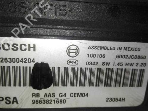 Electronic module CITROËN C4 Grand Picasso I (UA_) 1.6 HDi | BP20793770M83 