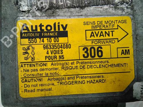 ECU airbags PEUGEOT 306 (7B, N3, N5) 1.9 D | BP20803291M53 