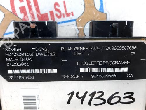 Engine control unit (ECU) PEUGEOT 206 Hatchback (2A/C) 1.9 D | BP20754328M57 
