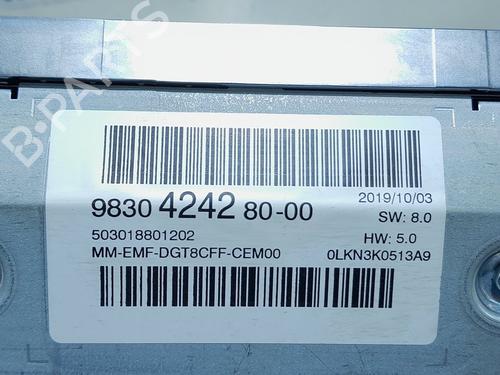 Electronic module PEUGEOT 3008 II SUV (MC_, MR_, MJ_, M4_)  | BP20766806M83 