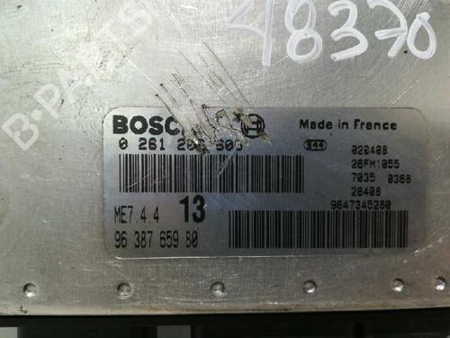 Engine control unit (ECU) CITROËN XSARA (N1) 1.6 16V | BP20777485M57 